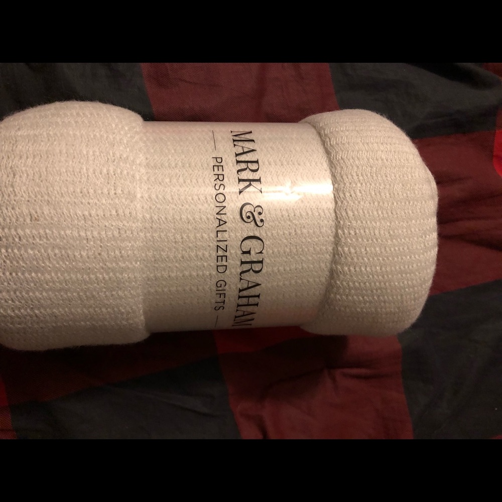 Mark and Graham Throw Blanket Brand New